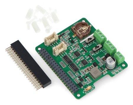 The set includes the necessary mounting elements and a 2x40 goldpin socket.