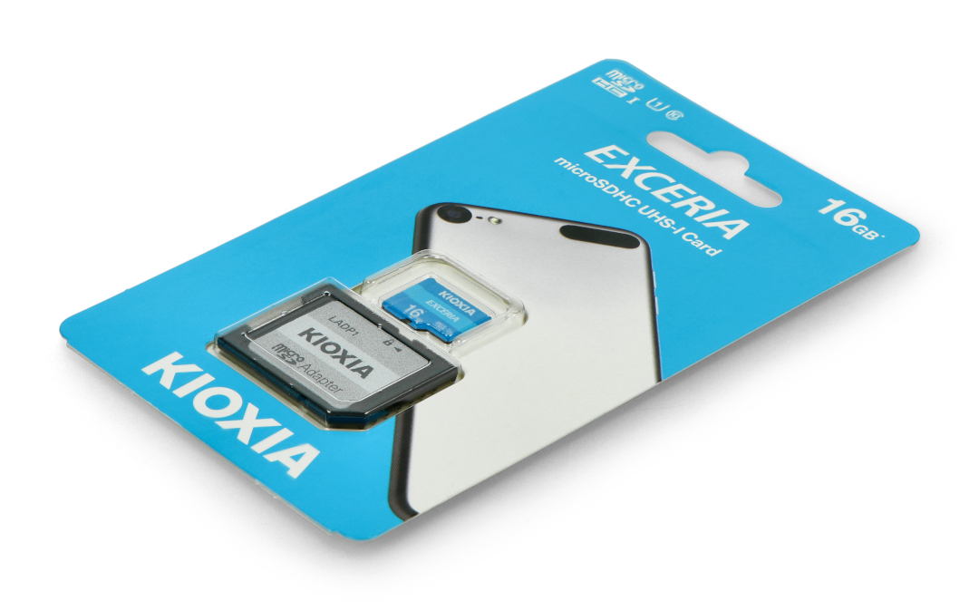 KIOXIA MicroSD SDXC Memory Card 100MB/s Class 10 16GB 32GB 64GB 128GB SD Adapter 