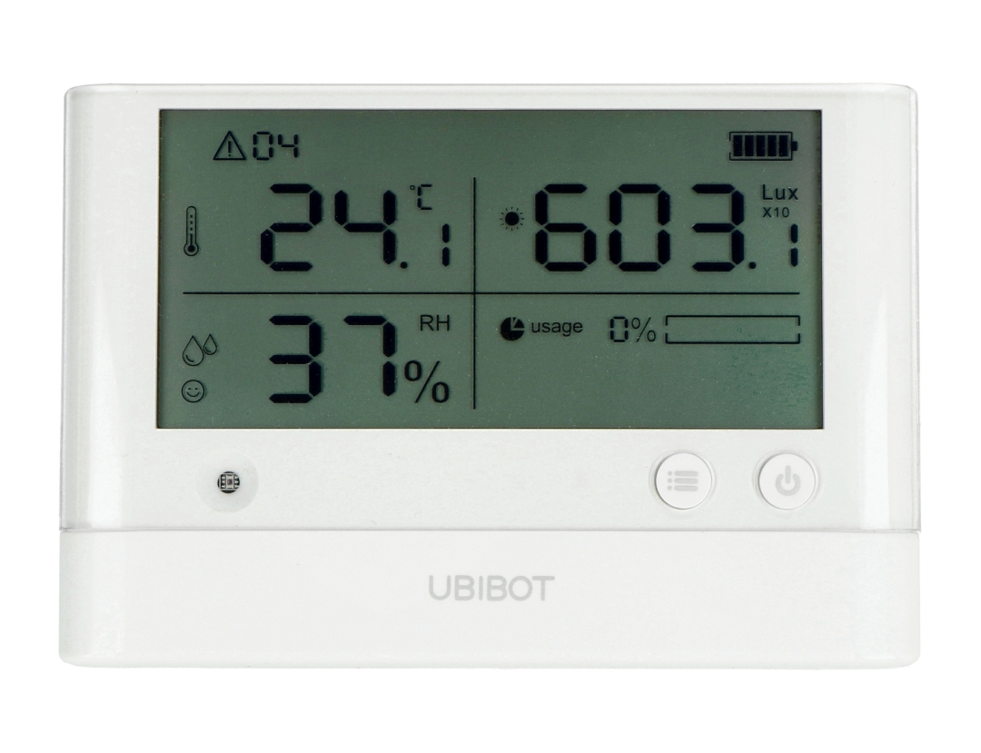 UbiBot WS1 Cloud-based WIFI Temperature Sensor, Wireless 2.4GHZ