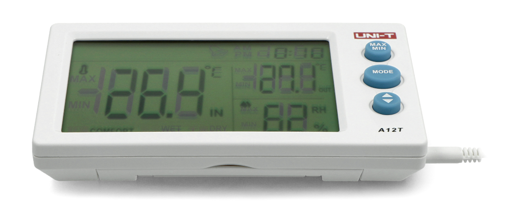 UNI-T Digital hygrometer Temperature/humidity electronic recorder A10T/A12T/A13T 