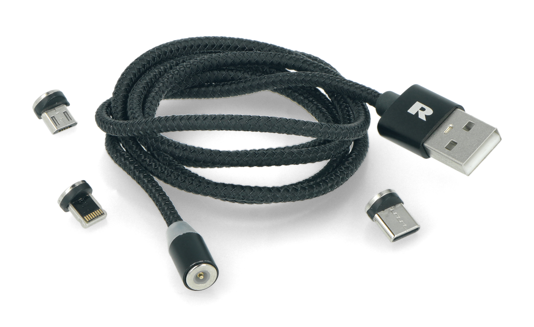 CABLE 3 EN 1 USB TYPE-C USB-C/ LIGHTNING /MICRO USB