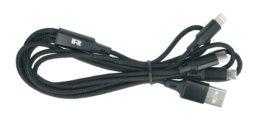 Cable USB A / USB Mini B 5-pin 1m AK-USB-22
