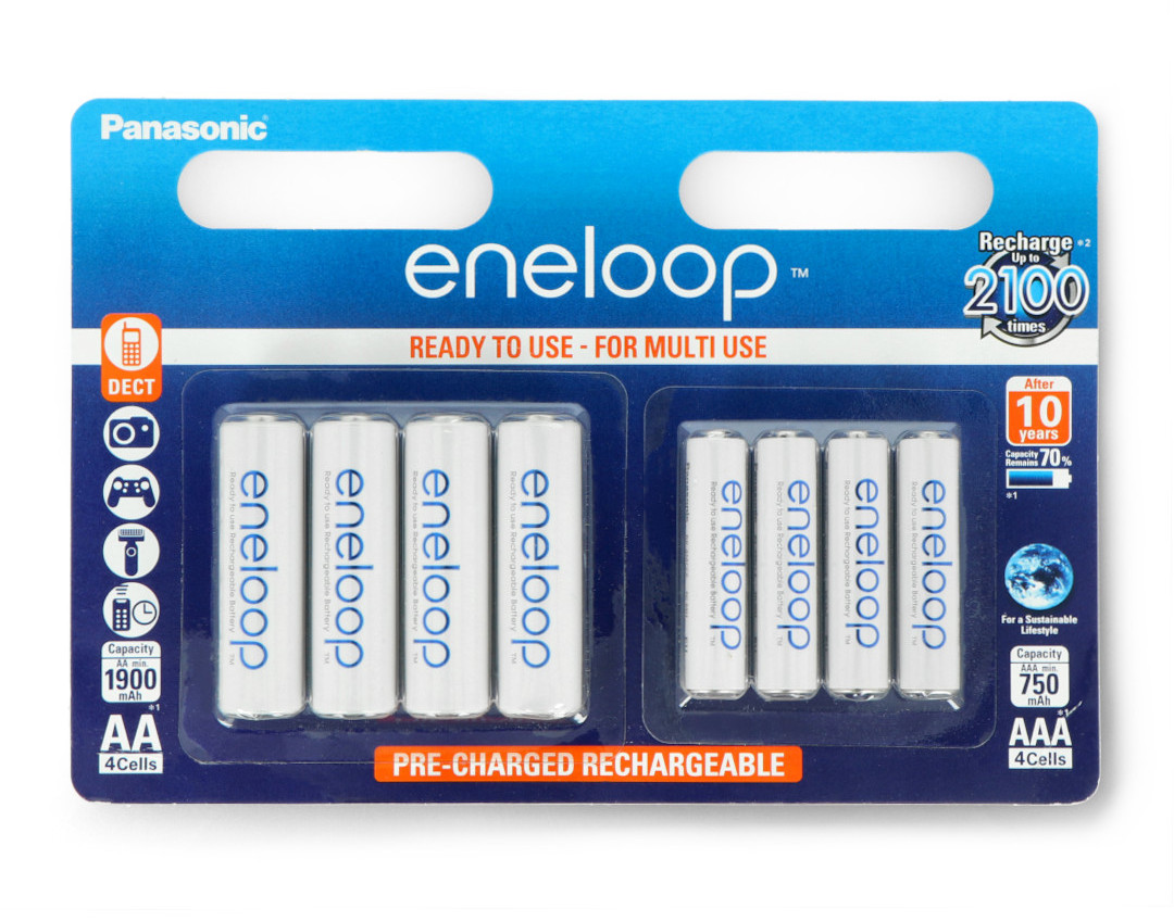Score eight rechargeable eneloop pro AA batteries for $29 (2022