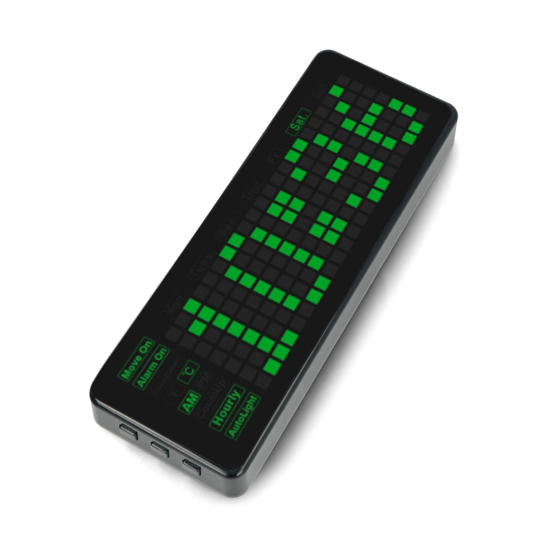 LaMetric Air displays home air quality, humidity, temperature, and more