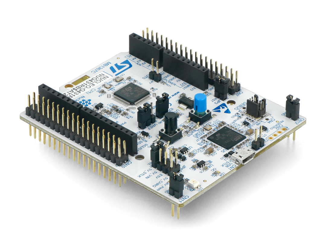 Waveshare NUCLEO-L476RG STM32 Nucleo-64 Development Board with  STM32L476RGT6 MCU integrates The ST-LINK/V2-1 debugger and Programmer