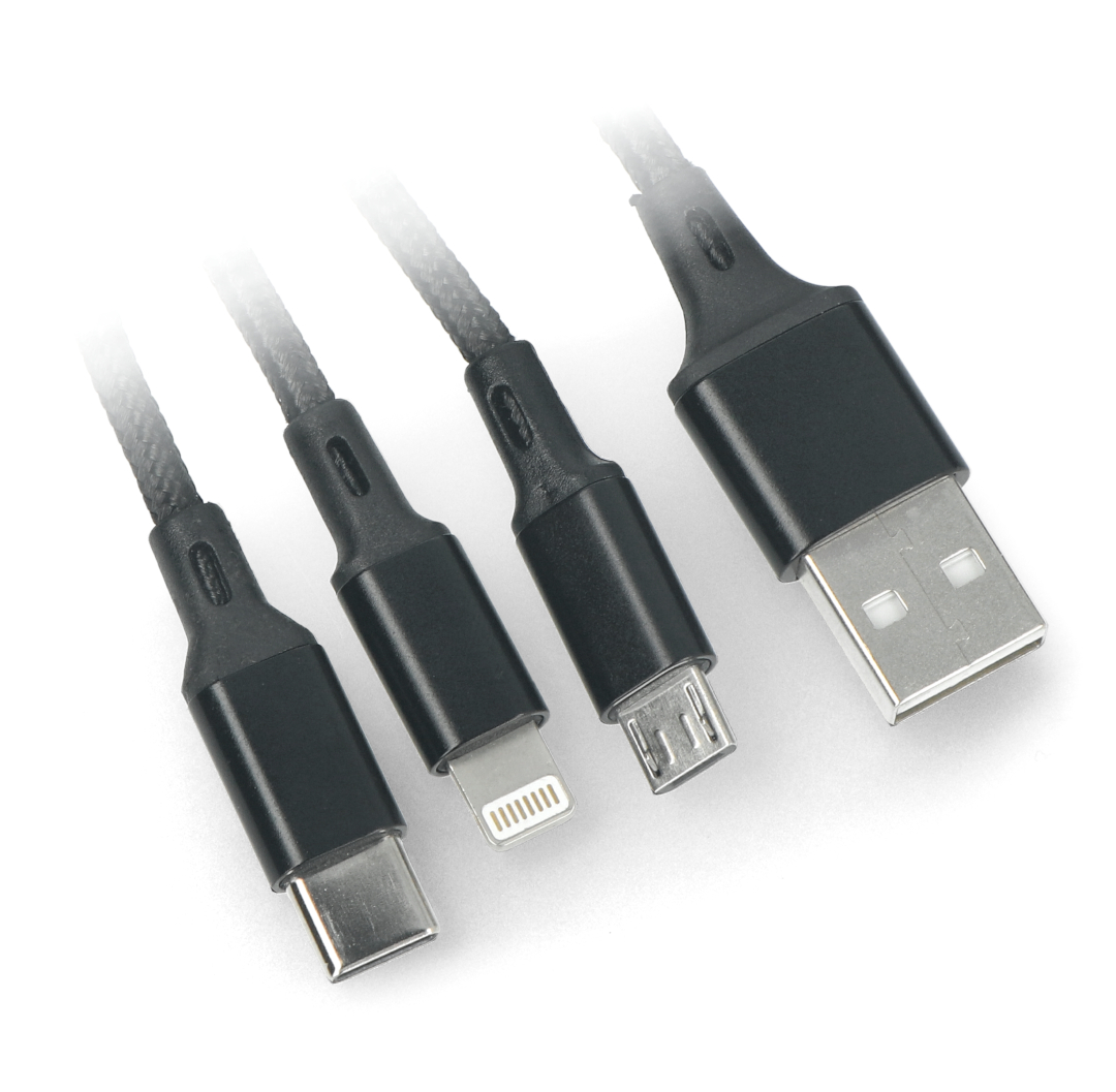 USB câble Arduino UNO noir