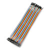 Connecting wires male-female - 20 PCs - can create connections