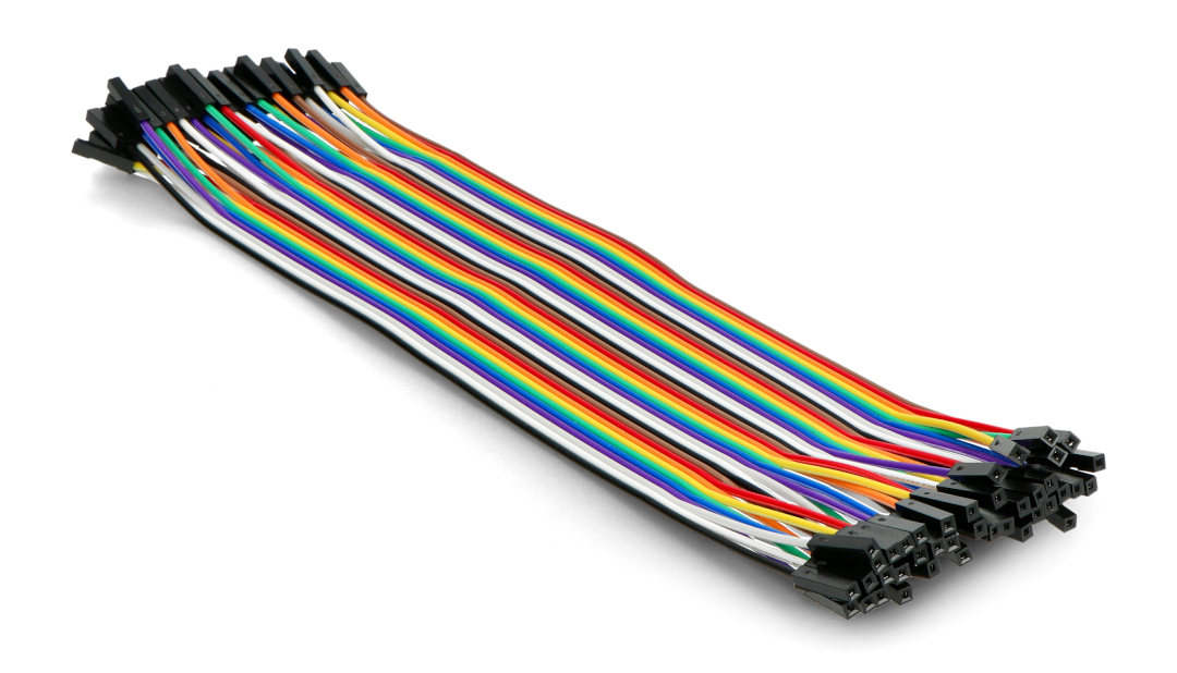 Connecting cables female-female justPi 20cm - 40pcs. Botland