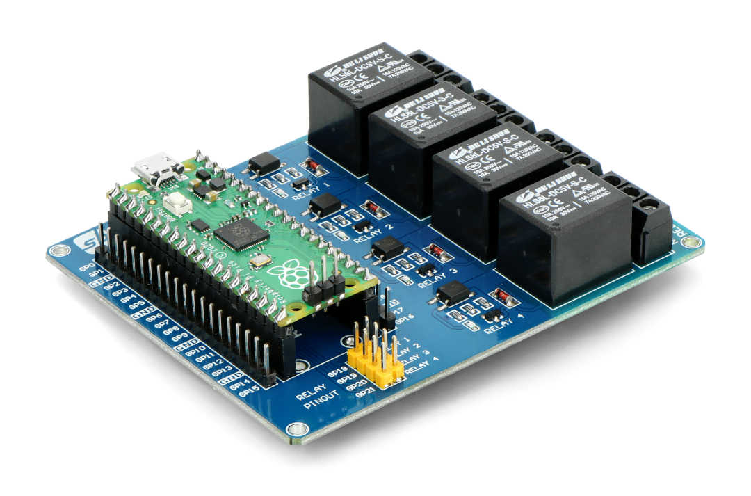 10 CH power distribution control PCB DIY LED PWM relay switch board arduino pi 