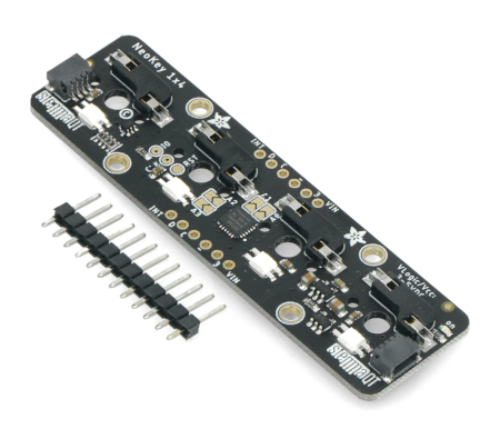 Built-in LEDs provide effective key illumination.