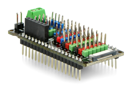Gravity - IO Shield - rozszerzenie do FireBeetle M0 i ESP32-E - DFRobot DFR0762.