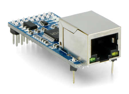 2-CH UART To Ethernet Converter - two channel UART to Ethernet converter - transparent transmission module - Waveshare 20655