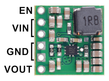 Leads of a step-up converter