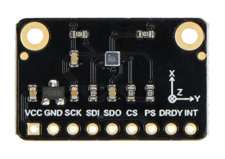 Fermion - 3-axis magnetometer - BMM150 - I2C / SPI - DFRobot SEN0419