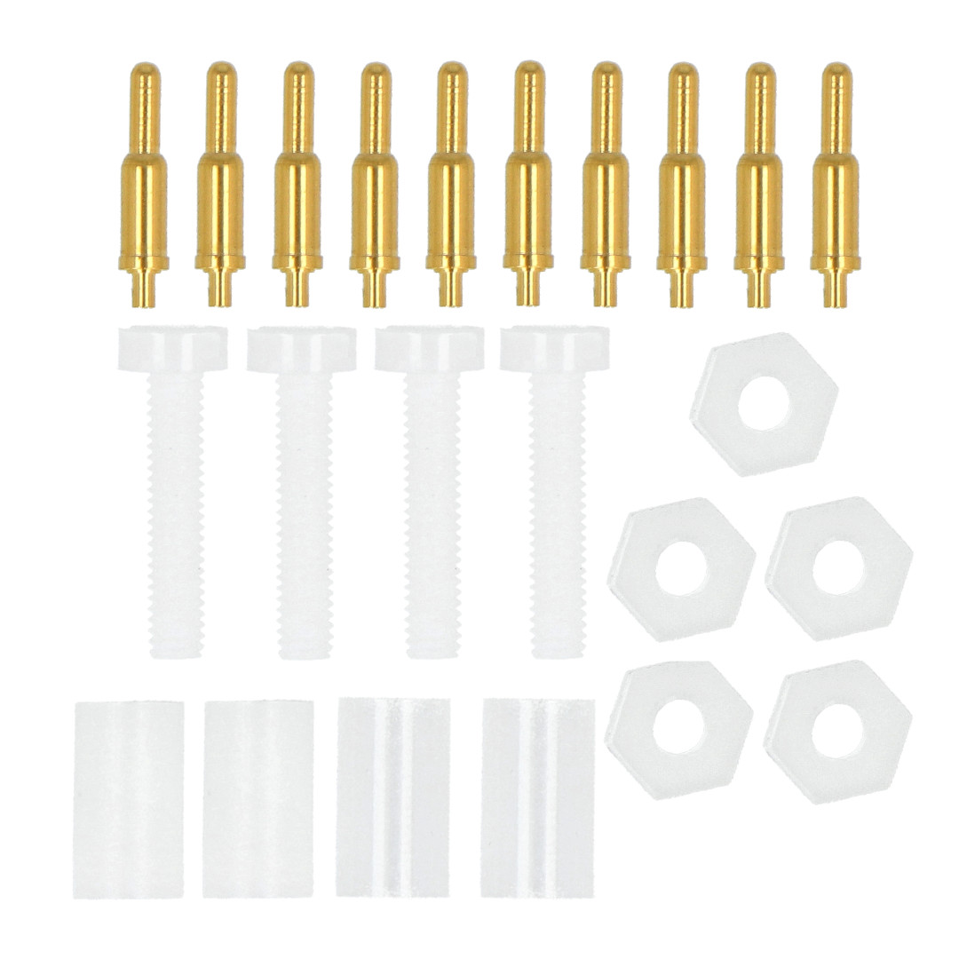 100pcs 9.5mm Length High Current Guide Pin Test Probes Pogo Pins Connector for sale online 