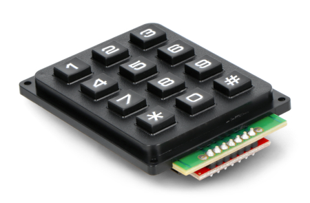 12-button Qwiic keyboard by Sparkun