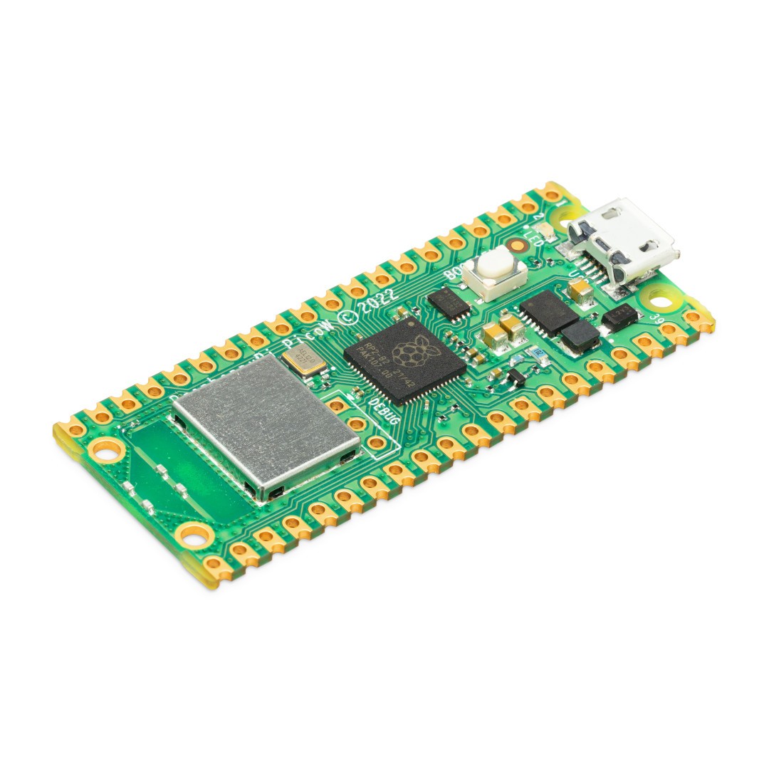 Raspberry Pi Pico W - RP2040 ARM Cortex M0+ CYW43439 - WiFi + BT 5.2  Botland - Robotic Shop