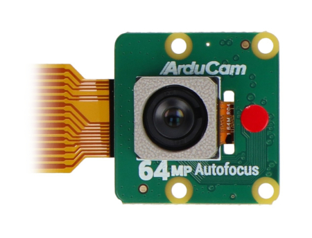 64 MPx camera with autofocus for Raspberry Pi