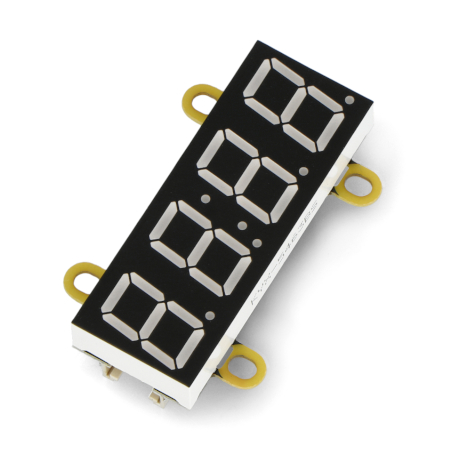 The UNIT-Digi-Clock module of the M5Stack 7-segment display, which allows you to display four digits with a colon and some