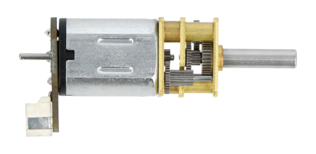50: 1, 420 rpm, 6V motor - side connector.