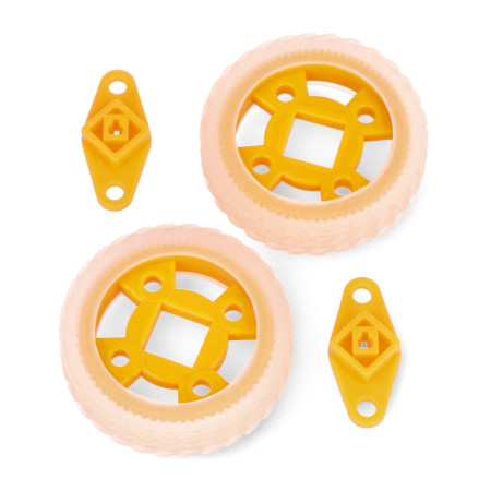 Plastic wheels