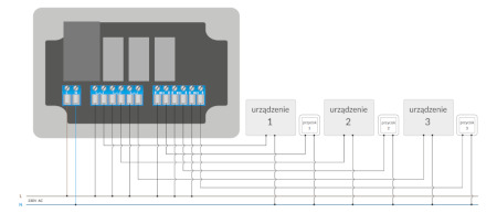 An exemplary connection diagram