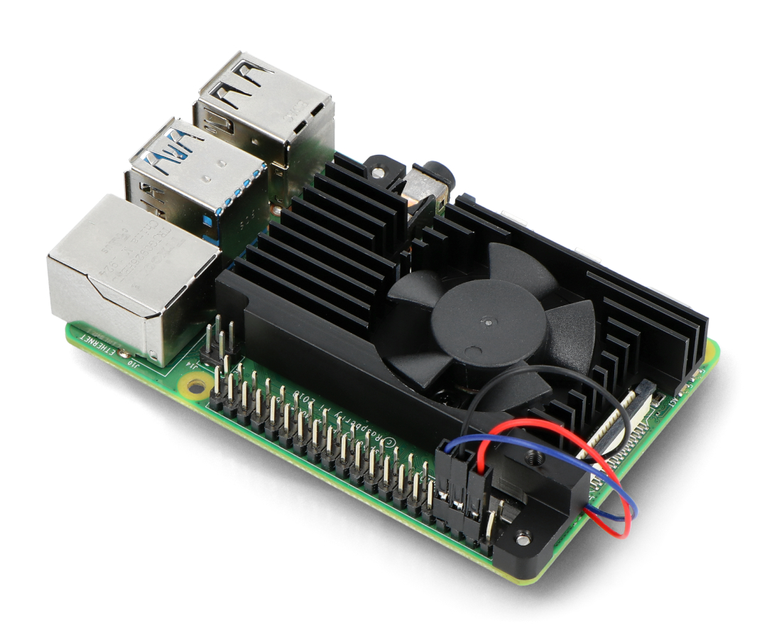Ventilactif + Dissipateur Yahboom Pour Raspberry Pi 5 - Refroidissement Aluminium Avec Ventilateur PWM