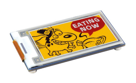E-paper screens are characterized by very low energy consumption.