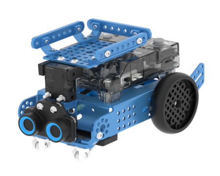 Construction of one of the projects described in the manual - a transport robot