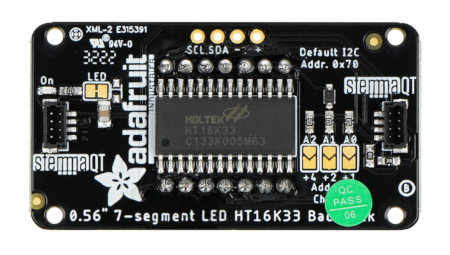 4-digit 7-segment display module