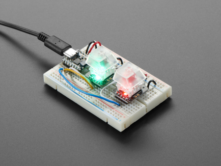 Application of NeoKey Socket from Adafruit. The subject of the sale is only the board - buttons and overlays must be