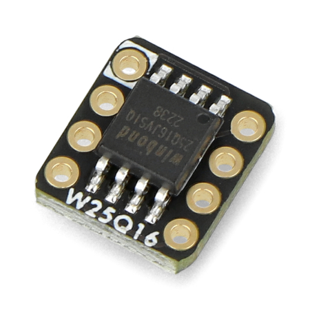 Module with Flash memory - QSPI DIP - W25Q128JVSSIQ - 128 Mb / 16 MB - Adafruit 5634