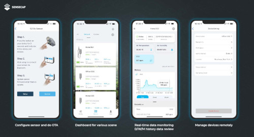 With the SenseCAP Mate app, you can monitor station measurements from anywhere in the world