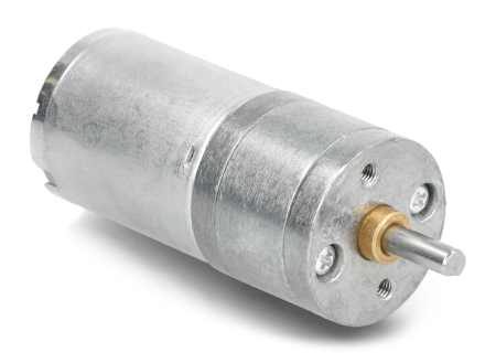 The motor shaft has a diameter of 4 mm