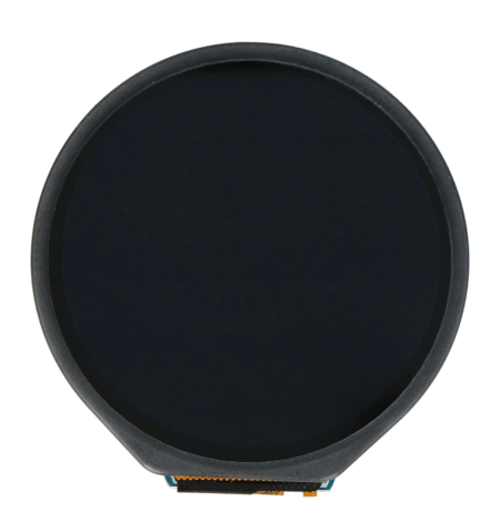 The display can be used as a smartwatch screen