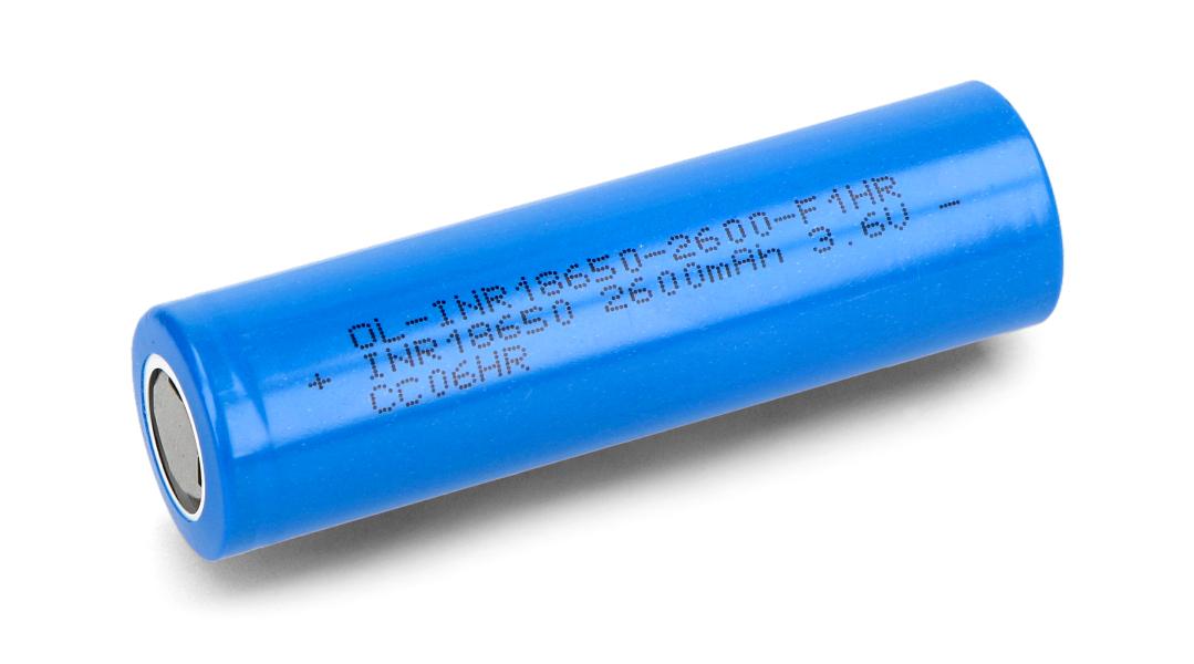 Lithium Ion Battery - 18650 Cell (2600mAh)