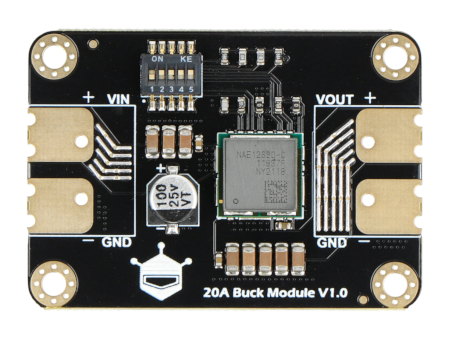 Step down converter 1.8 V - 5.1 V 18 A 60 W - adjustable - DFRobot DFR1025