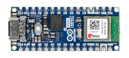 Arduino Nano ESP32 with connectors