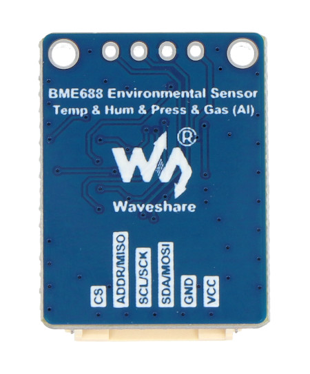 Communication with the microcontroller takes place via the I2C or SPI interface