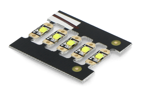 LED Sequins - LEDs - warm white - 5 pcs - Adafruit 1758