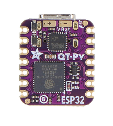 Adafruit QT Py ESP32 Pico - WiFi module with STEMMA QT / Qwiic connector - 8MB Flash - Adafruit 5395