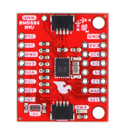 The module has two Qwiic connectors