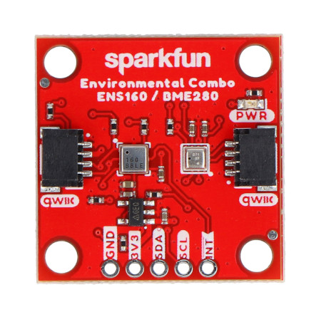 The module has two Qwiic connectors
