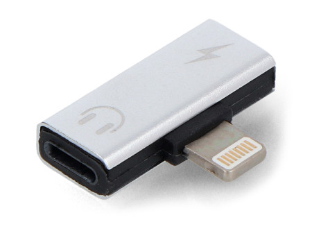 Lightning adapter - 2x Lightning - Akyga AK-AD-64