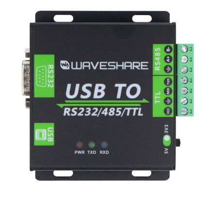 USB - RS232 / RS485 / UART(TTL) converter - FT232RL - Waveshare 15817
