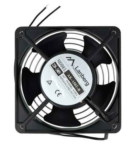 Fan 230 V 120 x 120 x 38 mm - for 10'' / 19'' rack server cabinets - Lanberg AK-1501-B6