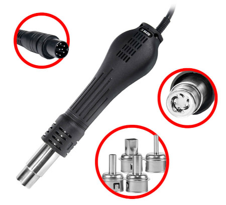 Hotair Yihua 959D-II soldering station with fan in the butt - 700 W