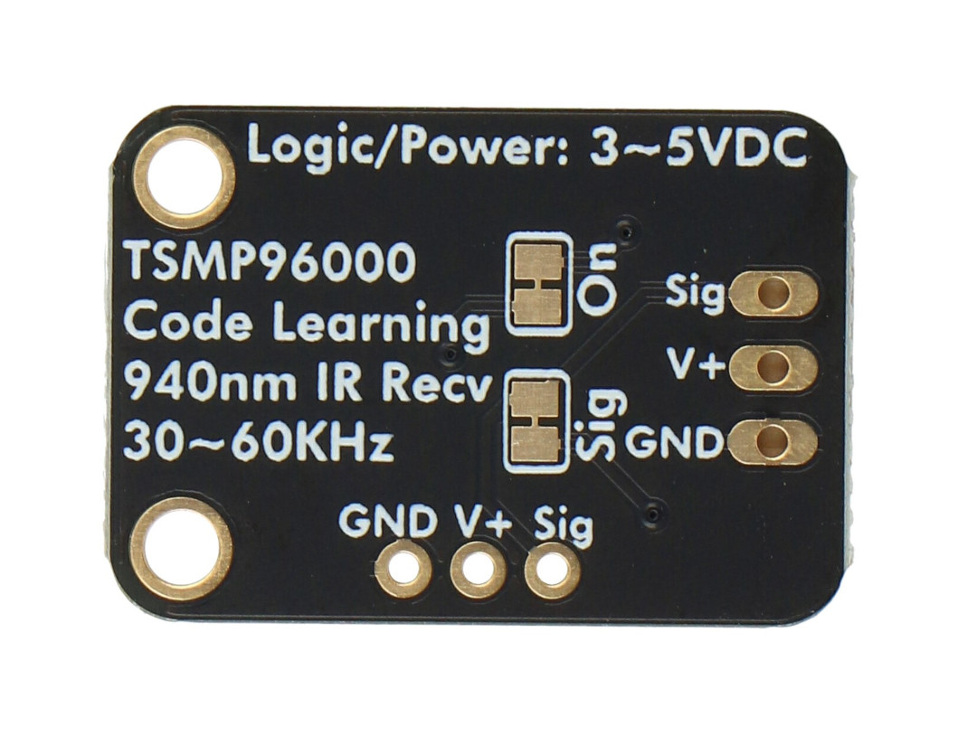 TSMP96000 Code Learning IR 20 60kHz Receiver STEMMA JST PH 2mm TSMP96000 Code Learning IR 20 60kHz Receiver STEMMA JST PH 2mm