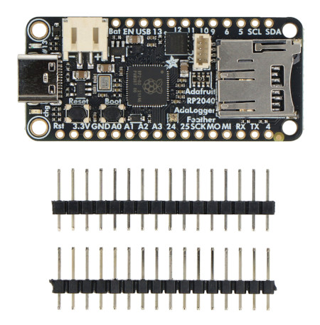 Feather RP2040 Adalogger - 8 MB Flash - module with microSD reader - STEMMA QT / Qwiic - Adafruit 5980