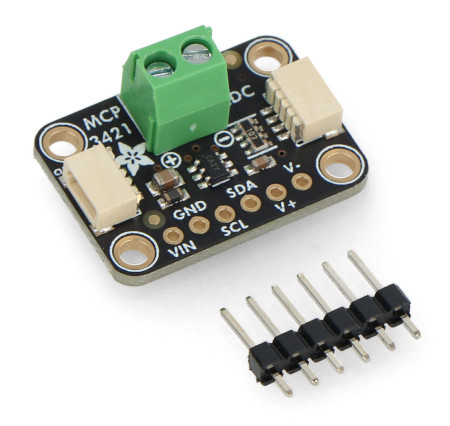MCP3421 - 18-bit 1-channel I2C ADC - STEMMA QT / Qwiic - Adafruit 5870